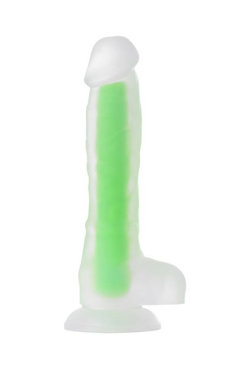 Dildo z przyssawką Beyond Clark Glow Green 22cm Toyfa Dildo z przyssawką Beyond Clark Glow Green 22cm Toyfa