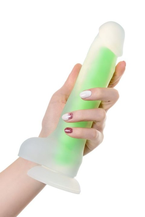 Dildo z przyssawką Beyond Clark Glow Green 22cm Toyfa Dildo z przyssawką Beyond Clark Glow Green 22cm Toyfa