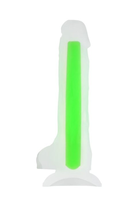 Dildo z przyssawką Beyond Dick Glow Green 18cm Toyfa Dildo z przyssawką Beyond Dick Glow Green 18cm Toyfa