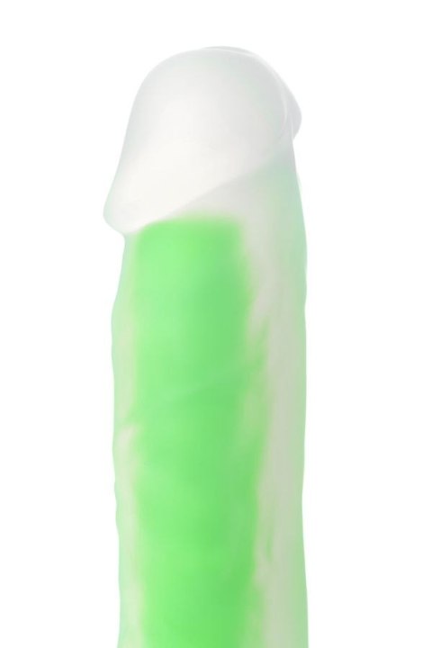 Dildo z przyssawką Beyond Dick Glow Green 18cm Toyfa Dildo z przyssawką Beyond Dick Glow Green 18cm Toyfa