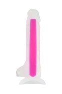 Dildo z przyssawką Beyond Peter Glow Pink 22cm Toyfa