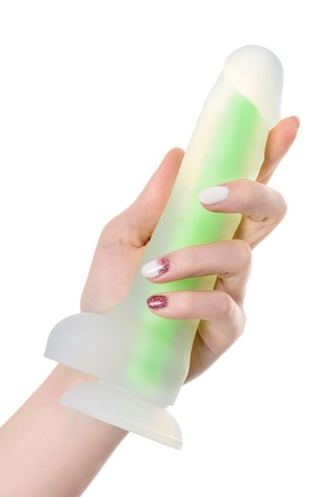 Dildo z przyssawką Beyond Wade Glow Green 20cm Toyfa Dildo z przyssawką Beyond Wade Glow Green 20cm Toyfa