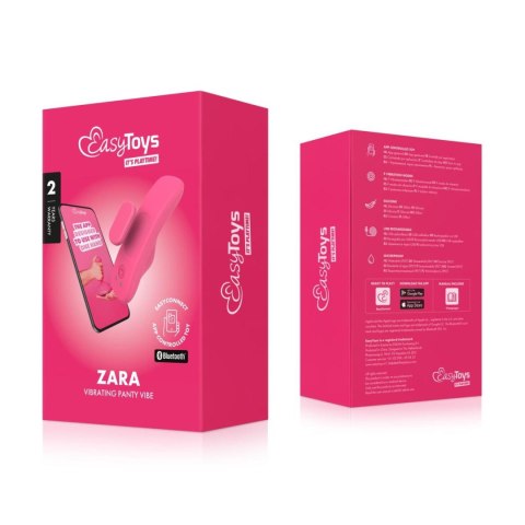 EasyConnect - Panty Vibrator Zara app-controlled EasyConnect - Panty Vibrator Zara app-controlled