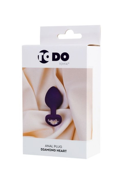 Korek analny Diamond Heart ToDo 3,5cm TOYFA