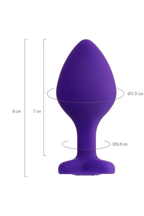 Korek analny Diamond Heart ToDo 3,5cm TOYFA