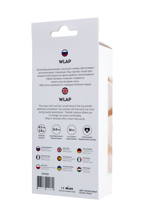 Korek analny Wlap toDo 16cm Toyfa Korek analny Wlap toDo 16cm Toyfa