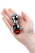 Korek analny z kryształem 9,5cm TOYFA