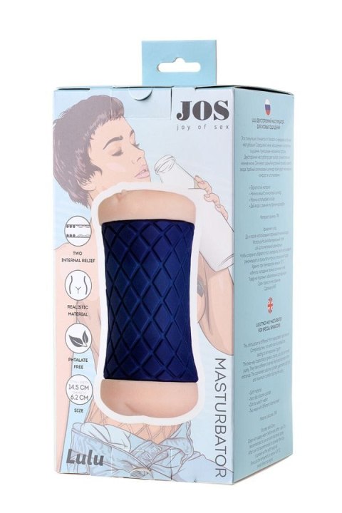 Masturbator dwustronny anus i wagina Jos Lulu 14,5cm Toyfa Masturbator dwustronny anus i wagina Jos Lulu 14,5cm Toyfa