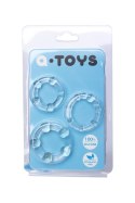 Pierścienie na penisa A-TOYS 3szt. Toyfa