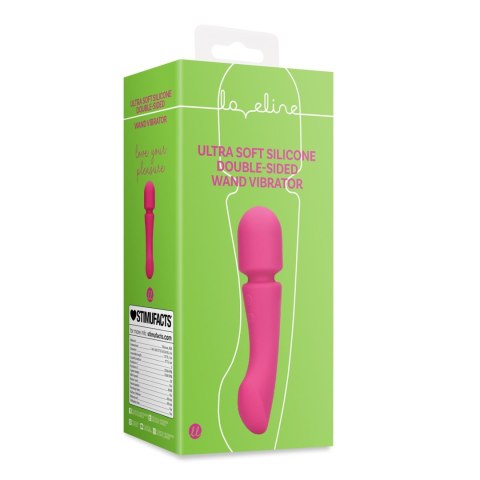 Ultra Soft Silicone Double-Sided Wand Vibrator Ultra Soft Silicone Double-Sided Wand Vibrator