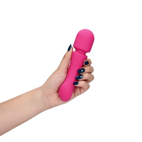 Ultra Soft Silicone Double-Sided Wand Vibrator Ultra Soft Silicone Double-Sided Wand Vibrator