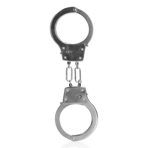 Metal Hand Cuffs - Silver Metal Hand Cuffs - Silver