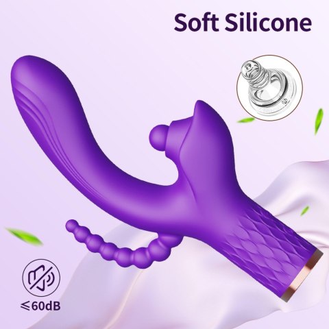 Wibrator - Patty, 7 vibration functions, 7 ball tapping, USB Wibrator - Patty, 7 vibration functions, 7 ball tapping, USB