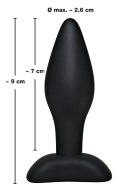 KOREK ANALNY BLACK VELVETS SMALL PLUG