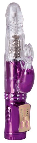 WIBRATOR STYMULATOR MOCNY 36 FUNKCJI 22 CM USB