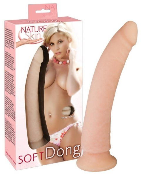 SZTUCZNY PENIS DILDO MĘSKI CZŁONEK Z PRZYSSAWKĄ
