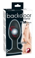 KOREK ANALNY BACKDOOR FRIEND 10 CM SILIKONOWY