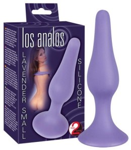 KOREK ANAL SEX LOS ANALOS LAVENDER 10,5 CM FIOLET