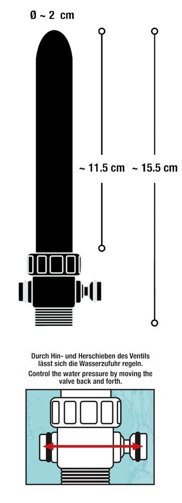 PRYSZNIC ANALNY NASADKA SEX ANAL 16,5 CM HIGIENA PRYSZNIC ANALNY NASADKA SEX ANAL 16,5 CM HIGIENA