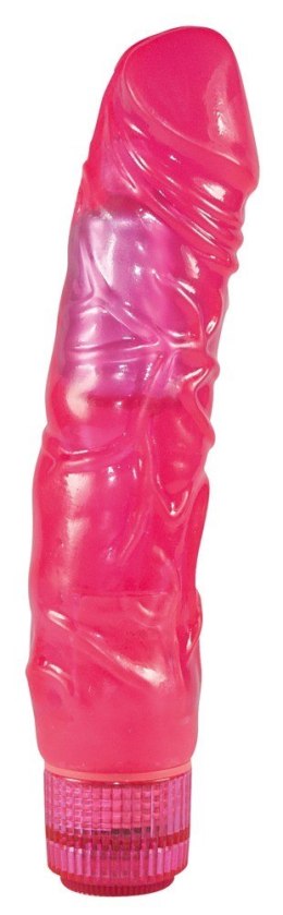 WIBRATOR MOCNY PENIS DILDO ŻELOWY DUŻY 22CM