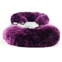KAJDANKI FLUFFY HAND CUFFS FIOLETOWE