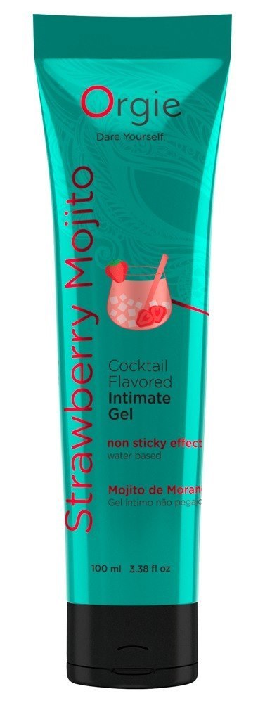 LUBE TUBE COCKTAIL - STRAWBERRY MOJITO - 100 ML LUBE TUBE COCKTAIL - STRAWBERRY MOJITO - 100 ML