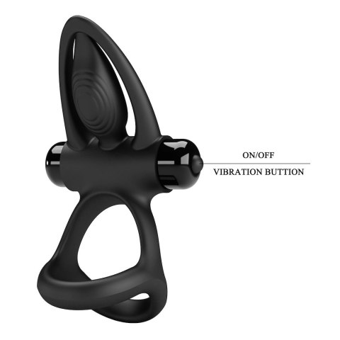 PIERŚCIEŃ PRETTY LOVE VIBRATION COCK RING PIERŚCIEŃ PRETTY LOVE VIBRATION COCK RING