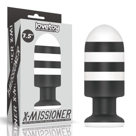 KOREK ANALNY 7.5'' X-MISSIONER BUTT PLUG KOREK ANALNY 7.5'' X-MISSIONER BUTT PLUG