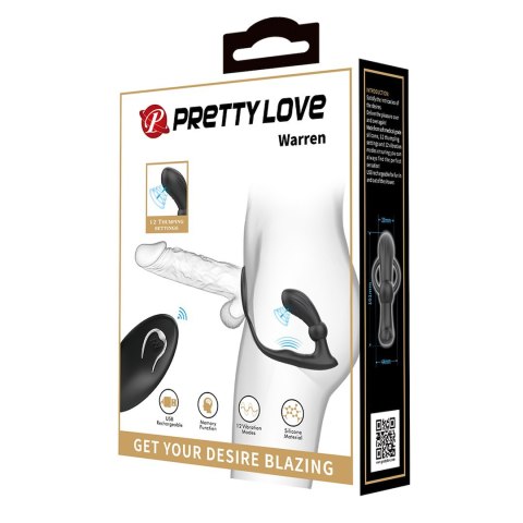 MASAŻER PROSTATY PRETTY LOVE WARREN MASAŻER PROSTATY PRETTY LOVE WARREN