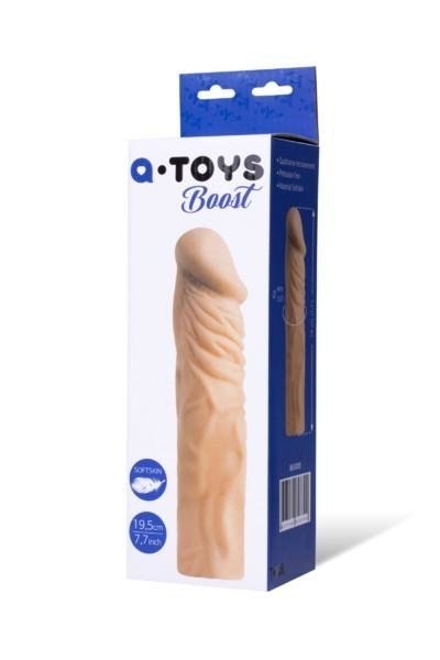 A-TOYS Penis Sleeve, Softskin Flesh 863005 A-TOYS Penis Sleeve, Softskin Flesh 863005