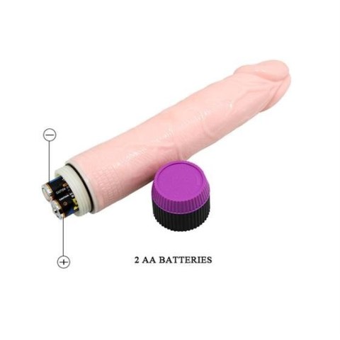 Jelly Classic Vibe Flesh 22,5 cm Jelly Classic Vibe Flesh 22,5 cm