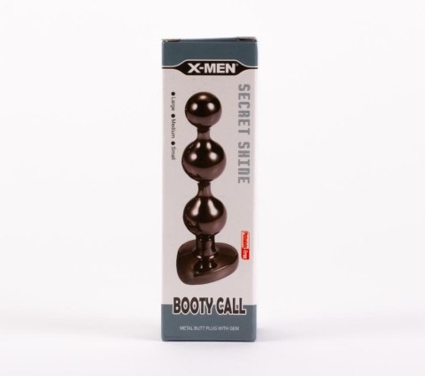 Korek analny Secret Shine Booty Call 10cm X-MEN