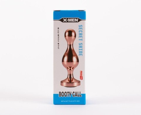 Korek analny Secret Shine Booty Call 11cm X-MEN