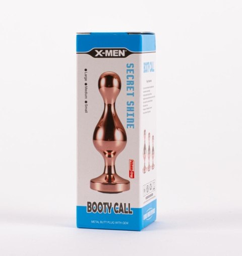 Korek analny Secret Shine Booty Call 11cm X-MEN