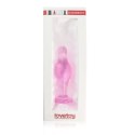 4.5" Glass Romance Dildo Pink