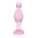 4.5" Glass Romance Dildo Pink
