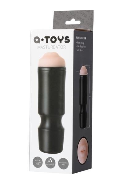 A-TOYS, Masturbator,TPE, ABS-plastic, 24 cm, diameter 7,6 cm A-TOYS, Masturbator,TPE, ABS-plastic, 24 cm, diameter 7,6 cm