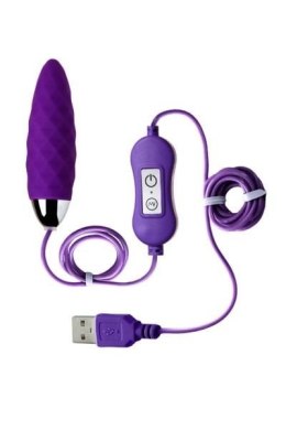 A-TOYS, Vibro egg 'Cony', with control panel, silicone, violet
