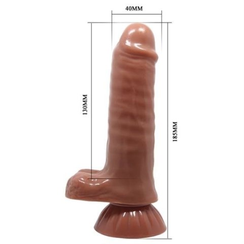 Beautiful Encounter Baron Dilo with suction cup Brown Beautiful Encounter Baron Dilo with suction cup Brown