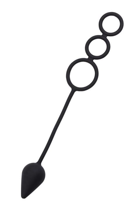 EROTIST Butt plug with an erection ring (M) EROTIST Butt plug with an erection ring (M)