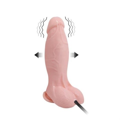 Inflateable Dildo Vibrating TPR Material Flesh 18,8 cm Inflateable Dildo Vibrating TPR Material Flesh 18,8 cm