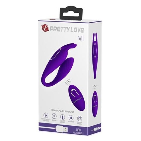 Pretty Love Bill Vibro Massager Purple Pretty Love Bill Vibro Massager Purple