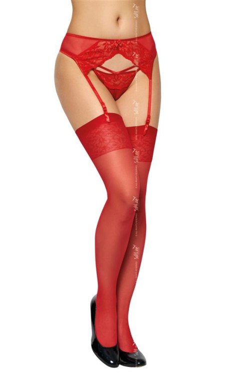 Stockings 5528 czerwony Stockings 5528 czerwony