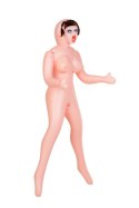 TOYFA Dolls-X 117013 Inflatable doll GRACE, 3 holes, PVC, TPR