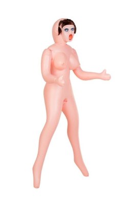 TOYFA Dolls-X 117013 Inflatable doll GRACE, 3 holes, PVC, TPR