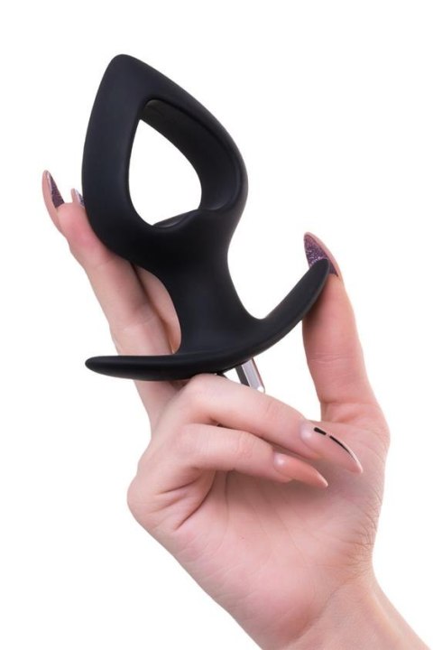 TOYFA POPO Pleasure Anal Plug Cordis M Vibro Black TOYFA POPO Pleasure Anal Plug Cordis M Vibro Black