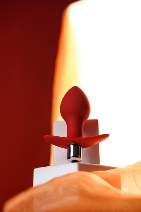 ToDo Glam Red Anal Vibro Plug ToDo Glam Red Anal Vibro Plug