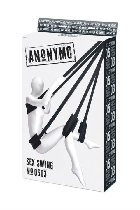 Anonymo Sex swing, Velour, black Anonymo Sex swing, Velour, black