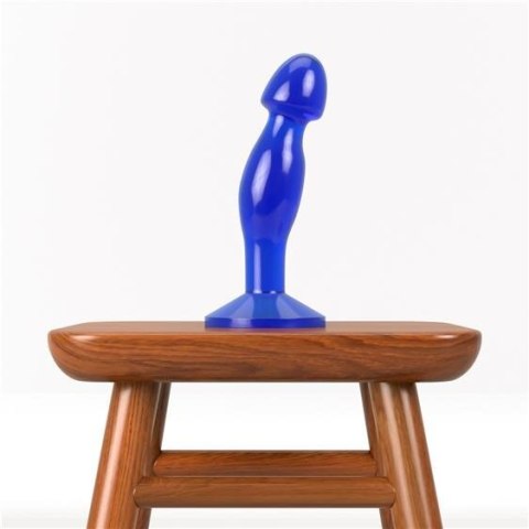 Flawless Clear Prostate Plug 6.5'' Blue Flawless Clear Prostate Plug 6.5'' Blue
