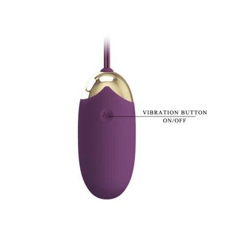 Pretty Love Abner mobile APP control Vibro Egg Purple 
USB